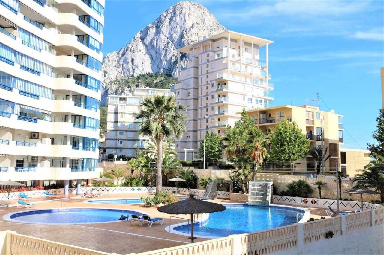 11B Tb 2º Linea De Playa 1 Dormitorio Y Wifi Calpe Buitenkant foto