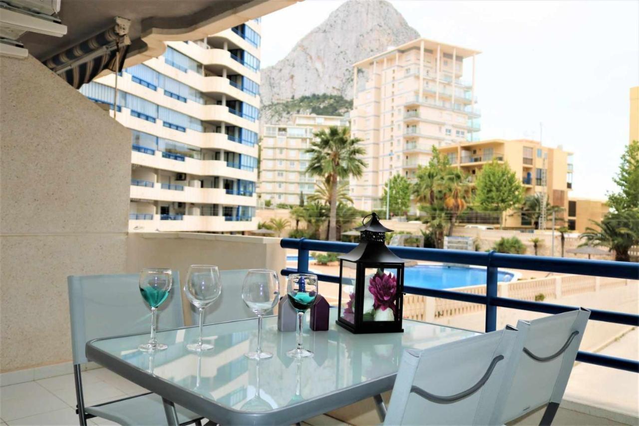 11B Tb 2º Linea De Playa 1 Dormitorio Y Wifi Calpe Buitenkant foto