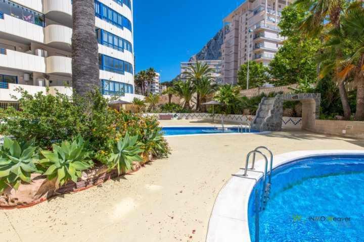 11B Tb 2º Linea De Playa 1 Dormitorio Y Wifi Calpe Buitenkant foto